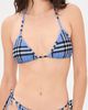 Burberry Burberry Sadie Checkered Top Cornflower Blue - 2