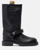 Burberry Burberry Soft Saddle leather mid-calf boots - 5