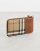Burberry Burberry Somerset Card Case Vintage Check/Briar Brown One - 3
