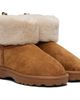 Burberry Burberry Tan Check Shearling Flint Ankle Boots - 4