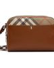 Burberry Burberry Tan Pop Check Crossbody Bag - 1
