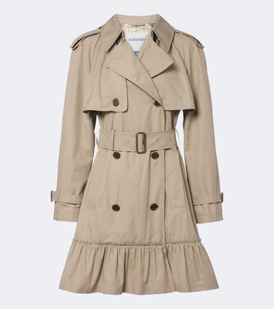 Burberry Burberry Tillydrine cotton gabardine trench coat