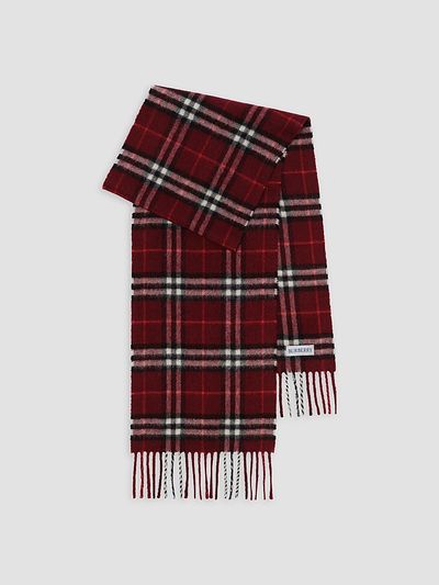 Burberry Burberry Unisex Kid's Check Cashmere Scarf