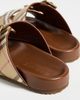 Burberry Burberry Urchin Checkered Sandals Archive Beige Ip Check - 4