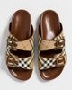 Burberry Burberry Urchin Checkered Sandals Archive Beige Ip Check - 5