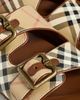 Burberry Burberry Urchin Checkered Sandals Archive Beige Ip Check - 6