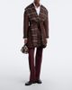 Burberry Burberry Verona Burberry Check belted wool coat - 2