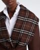 Burberry Burberry Verona Burberry Check belted wool coat - 3