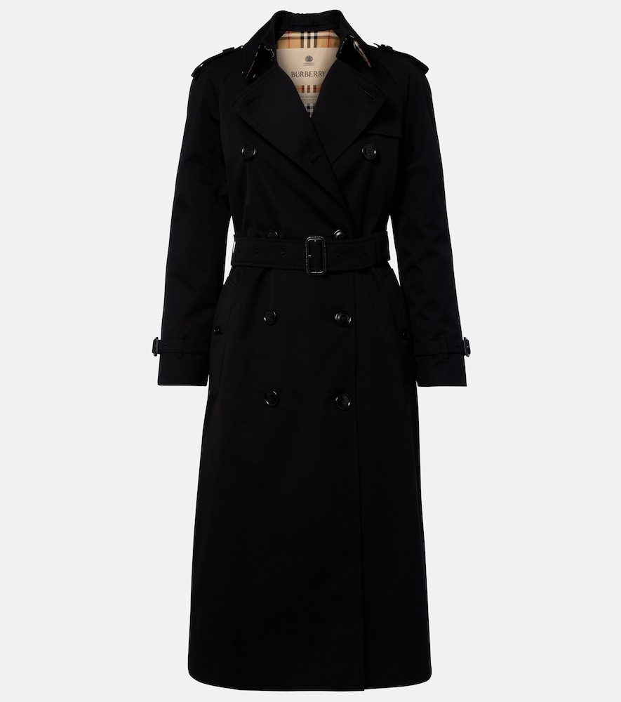 Burberry Burberry Waterloo cotton trench coat