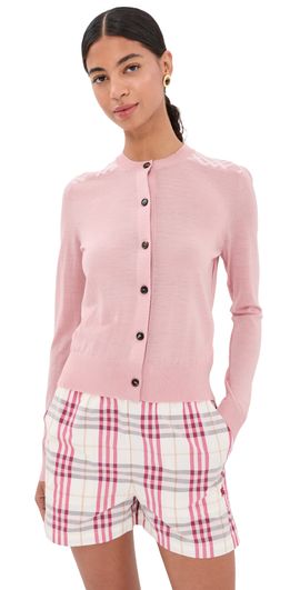 Burberry Burberry Wendy Cardigan Begonia Pink