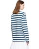 Burberry Burberry White & Blue Knight Stamp Cotton Rugby Polo - 3