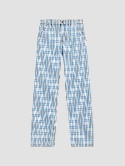 Burberry Burberry Women's Drusilla Check Straight Pants