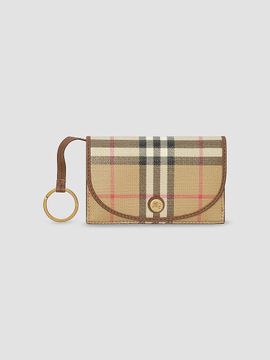 Burberry Burberry Women's Flap Card Case Keyring