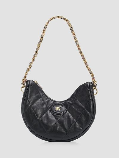 Burberry Burberry Women's Horseshoe Quilted Chain Bag