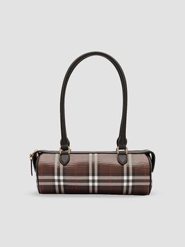 Burberry Burberry Women's Mini Check Barrel Bag