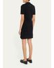 Burberry Cassidy Short-Sleeve Cashmere Button-Shoulder Mini Dress - 3