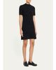 Burberry Cassidy Short-Sleeve Cashmere Button-Shoulder Mini Dress - 4