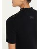 Burberry Cassidy Short-Sleeve Cashmere Button-Shoulder Mini Dress - 5