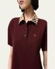Burberry Check Collar Cotton Polo Mini Dress - 3
