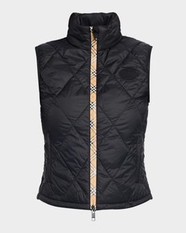 Burberry Cheswick Quilted Zip Vest