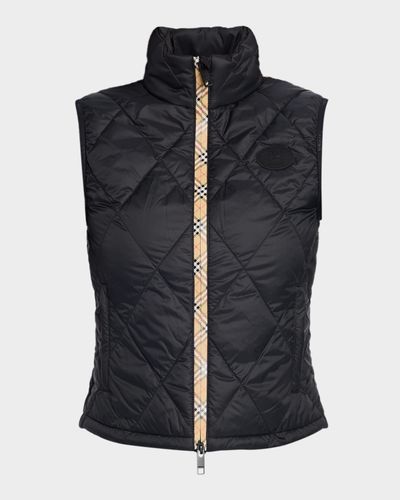 Burberry Cheswick Quilted Zip Vest