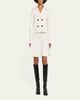 Burberry Ebony Cotton Twill Flare Mini Skirt - 2