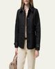 Burberry Fernleigh Leather-Collar Check Quilted Jacket - 3