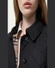 Burberry Fernleigh Leather-Collar Check Quilted Jacket - 4