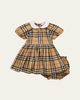 Burberry Girl's Check Cotton Dress with Bloomers - 1
