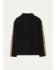 Burberry Girl's Florentina Check Tape Long-Sleeve Top - 1
