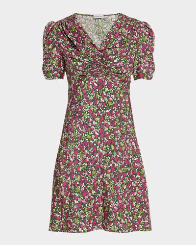 seersucker dresses women Avec Les Filles Gingham Mini Shift Dress