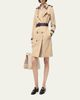 Burberry Kensington Leather-Trim Double-Breasted Trench Coat - 2