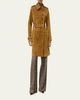 Burberry Kensington Suede Belted Trench Coat - 2