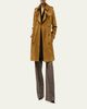 Burberry Kensington Suede Belted Trench Coat - 4