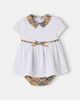 Burberry Kids Burberry Kids Baby Burberry Check cotton-blend dress and bloomers set - 1