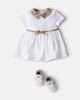 Burberry Kids Burberry Kids Baby Burberry Check cotton-blend dress and bloomers set - 2