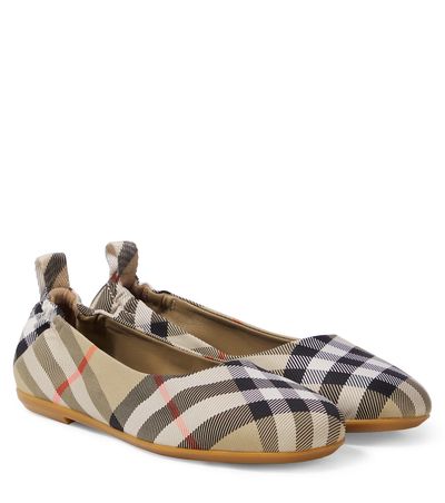 Burberry Kids Burberry Kids Burberry Check ballet flats
