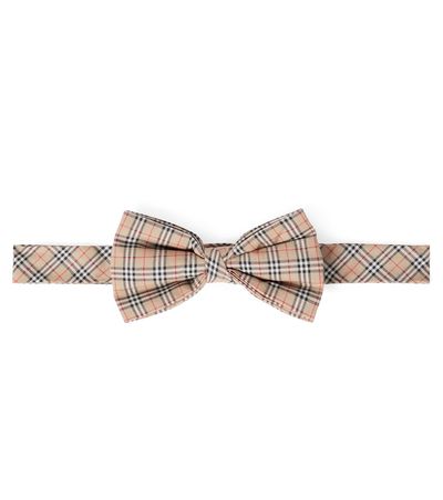 Burberry Kids Burberry Kids Burberry Check cotton bow tie