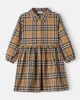 Burberry Kids Burberry Kids Burberry Check cotton poplin shirt dress - 1
