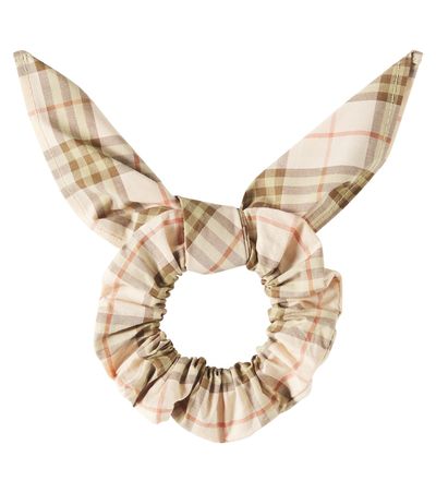 Burberry Kids Burberry Kids Burberry Check cotton scrunchie