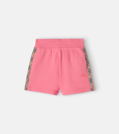 Burberry Kids Burberry Kids Burberry Check EKD cotton shorts