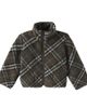 Burberry Kids Burberry Kids Burberry Check wool-blend fleece jacket - 1