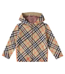 Burberry Kids Burberry Kids Burberry Check wool jacket