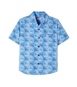 Burberry Kids Burberry Kids EKD checked cotton shirt
