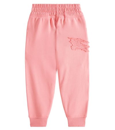 Burberry Kids Burberry Kids EKD cotton jersey sweatpants