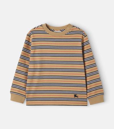 Burberry Kids Burberry Kids EKD striped cotton jersey T-shirt