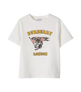 Burberry Kids Burberry Kids Printed cotton jersey T-shirt