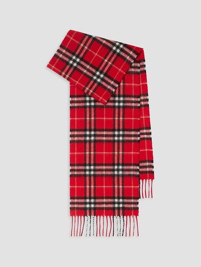 Burberry Kid's Check Cashmere Scarf