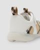 Burberry Little Kid's & Kid's Check Leather Low-Top Sneakers - 6