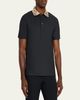 Burberry Men's Evan Check-Collar Pique Polo Shirt - 4